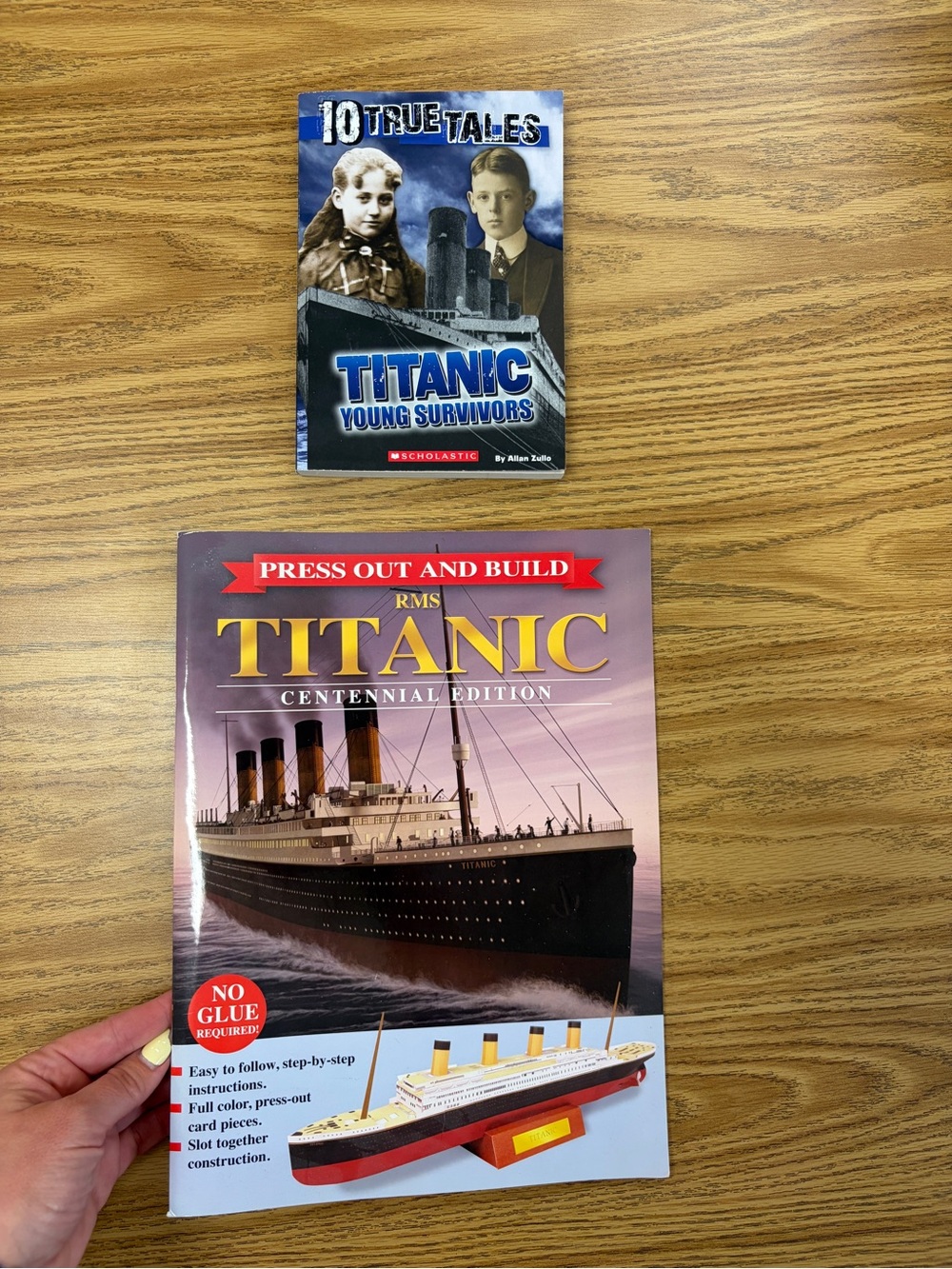 Titanic Nonfiction book set of 2